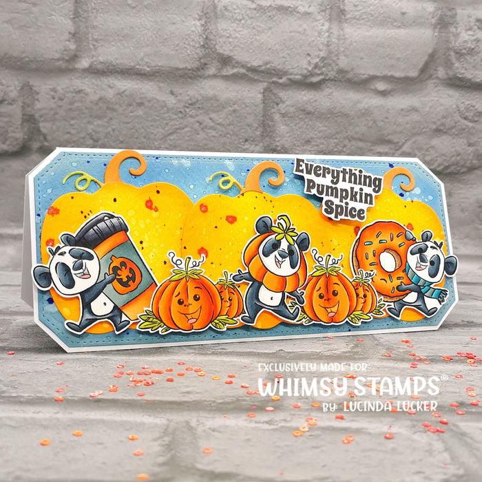 Build-a-Pumpkin Patch Die Set - Whimsy Stamps