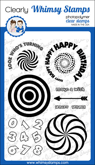 **NEW Magic Wheel Clear Stamps - Whimsy Stamps