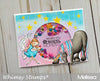 Fairy and Unicorn Greetings - Digital Stamp - Whimsy Stamps