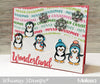 Penguins Winter Adventure Clear Stamps - Whimsy Stamps