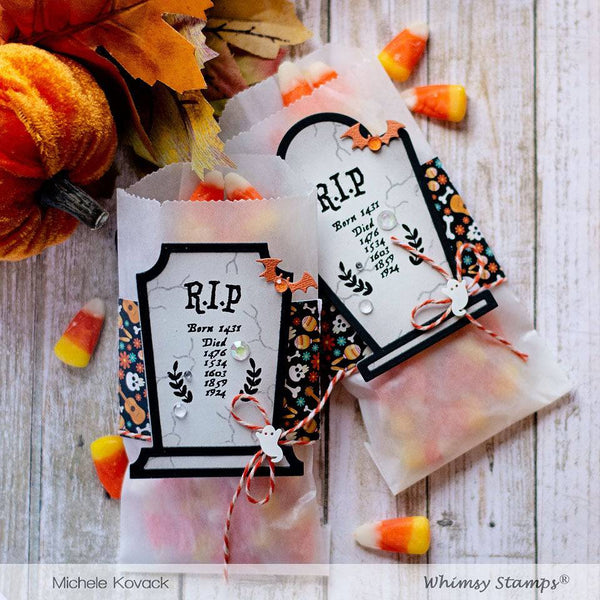 Build-a-Graveyard Die Set | Whimsy Stamps