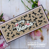 **NEW Slimline Dragonflies Background Die - Whimsy Stamps