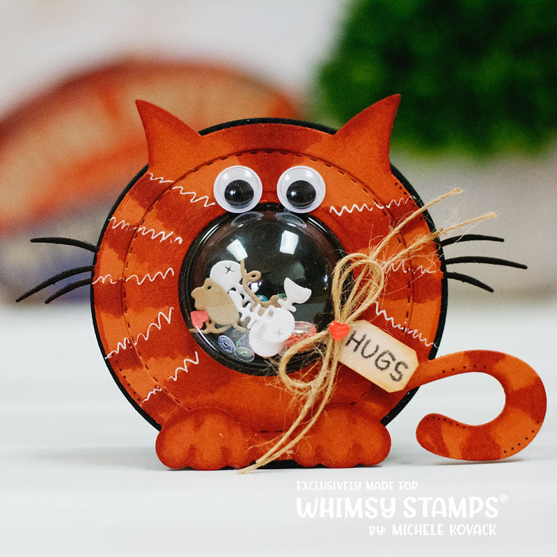 **NEW Kitty Frame Die - Whimsy Stamps