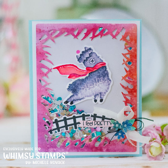 **NEW Oh, So Pretty! Clear Stamps - Whimsy Stamps