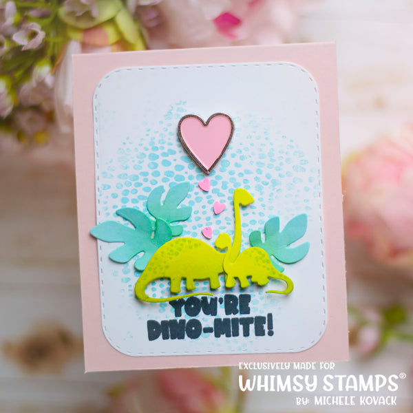 **NEW Roar My Baby Saur Die Set - Whimsy Stamps