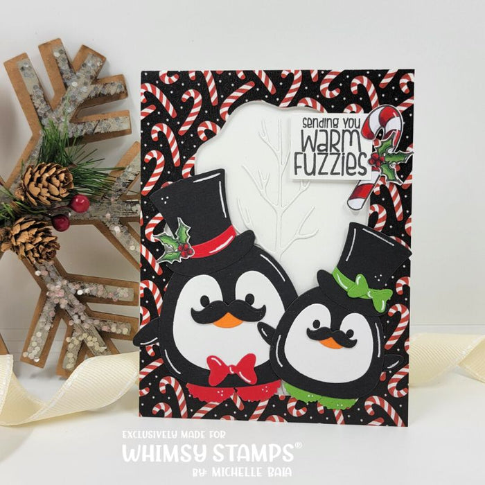 **NEW Penguin Pals Pizzazz Die Set - Whimsy Stamps