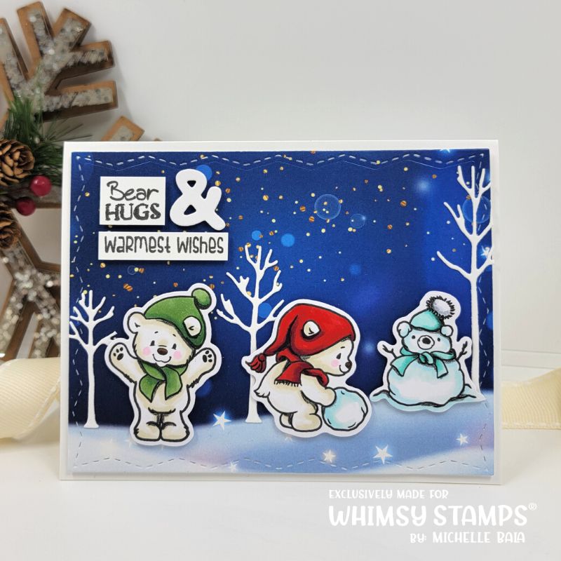 **NEW Sheltering Love Clear Stamps - Whimsy Stamps