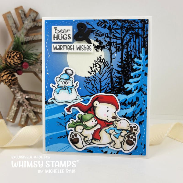 **NEW Sheltering Love Clear Stamps - Whimsy Stamps