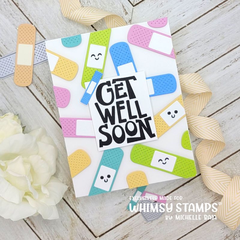 **NEW BooBoo Manflu Clear Stamps - Whimsy Stamps