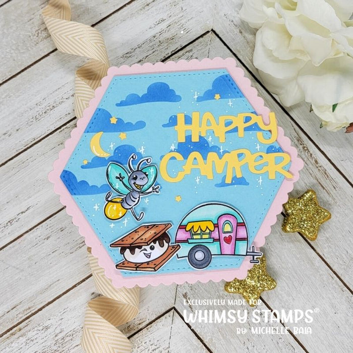 **NEW Summer Fun Clear Stamps - Whimsy Stamps