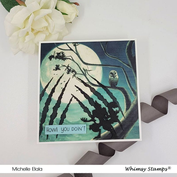 Clawed 6x9 Stencil - Whimsy Stamps