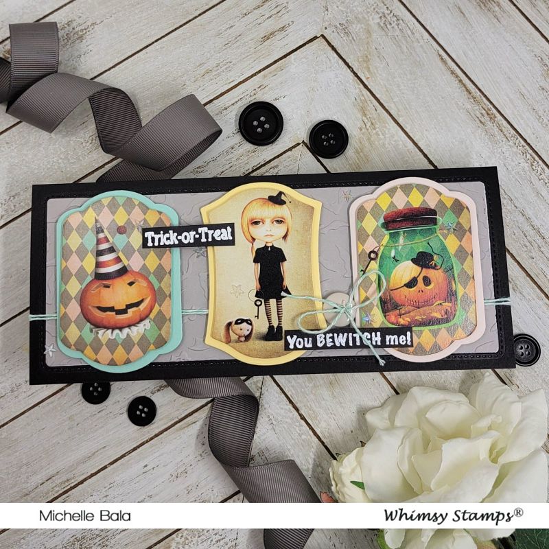 Antique ATC Frames Die Set - Whimsy Stamps