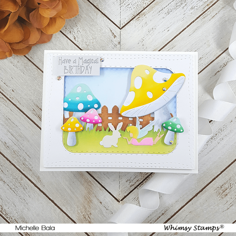 Build-a-Fairy Garden Die Set - Whimsy Stamps