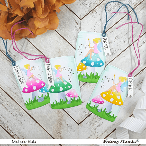 Build-a-Fairy Garden Die Set - Whimsy Stamps