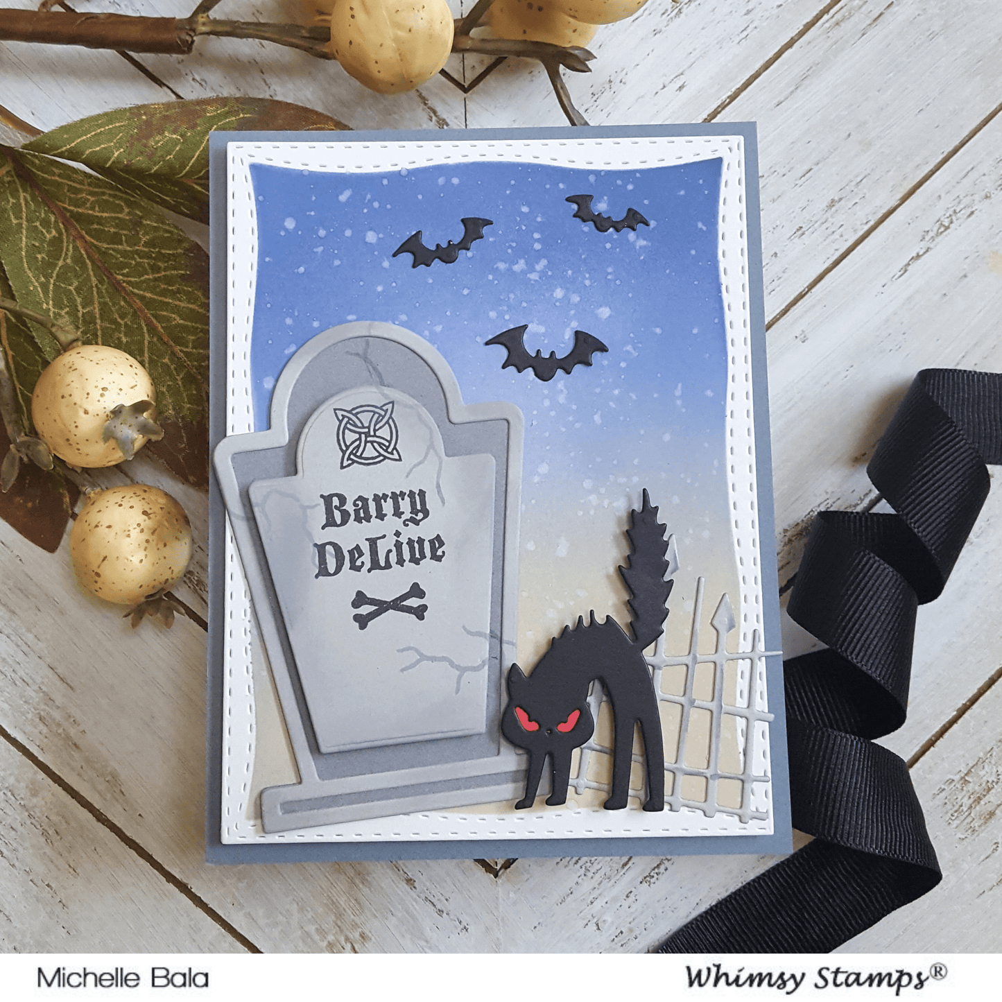 Build-a-Graveyard Die Set - Whimsy Stamps