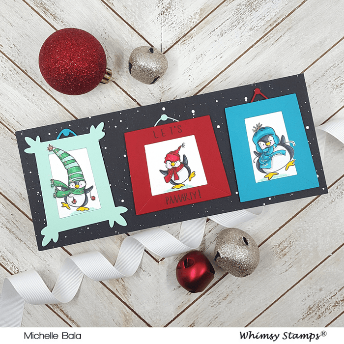 Happy Feet Clear Stamps - Whimsy Stamps