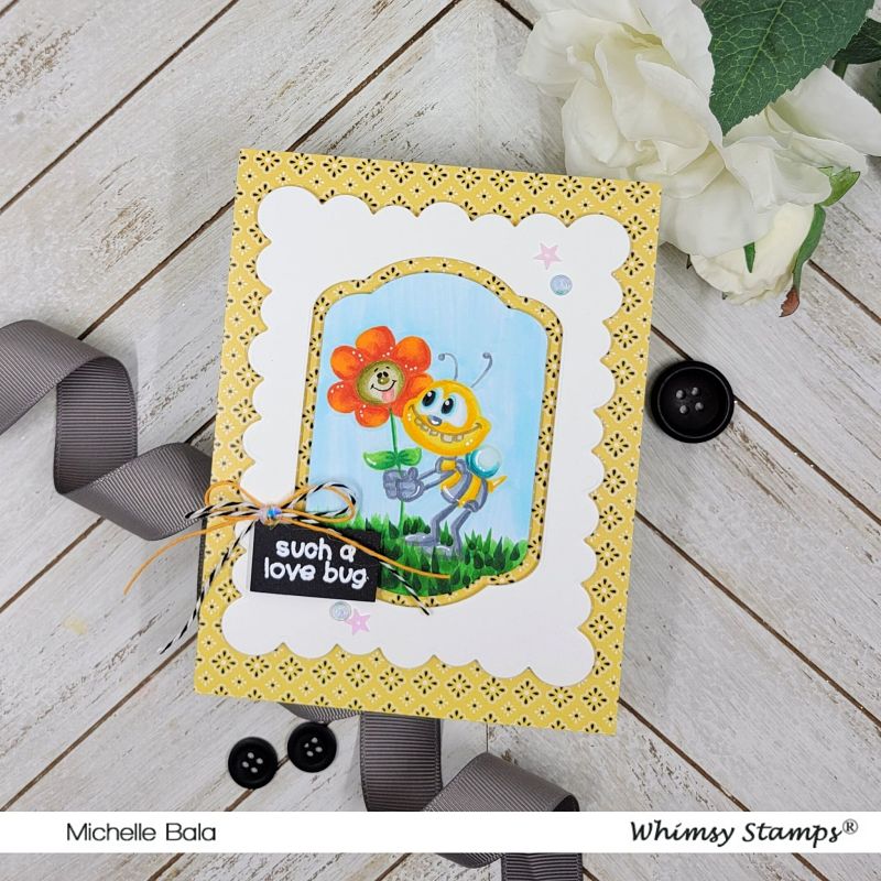 Antique ATC Frames Die Set - Whimsy Stamps