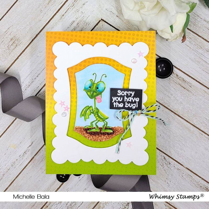 Love Buggies Clear Stamps - Whimsy Stamps