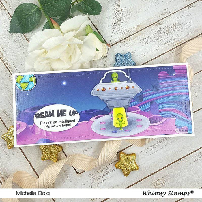 UFO Die Set - Whimsy Stamps