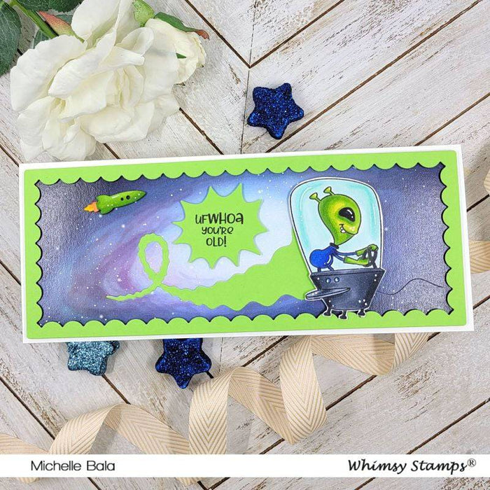 UFWhoa Clear Stamps - Whimsy Stamps