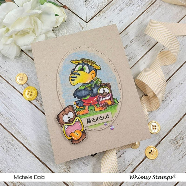 **NEW Tropical Toucan Clear Stamps - Whimsy Stamps
