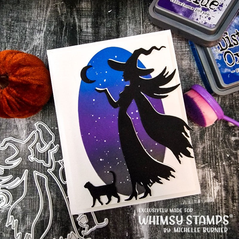 **NEW Witch Whispers Die Set - Whimsy Stamps