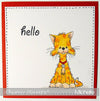 Scruffy Cat Set - Digital Stamp - Whimsy Stamps
