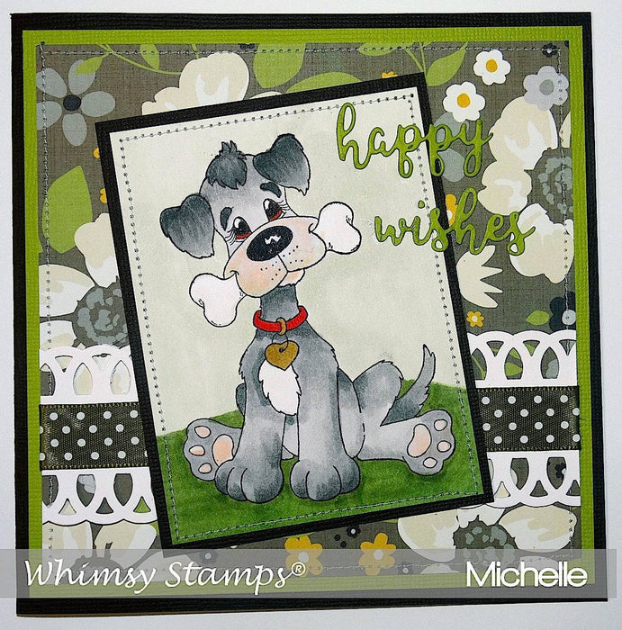 Whatzup, Dog! - Digital Stamp - Whimsy Stamps