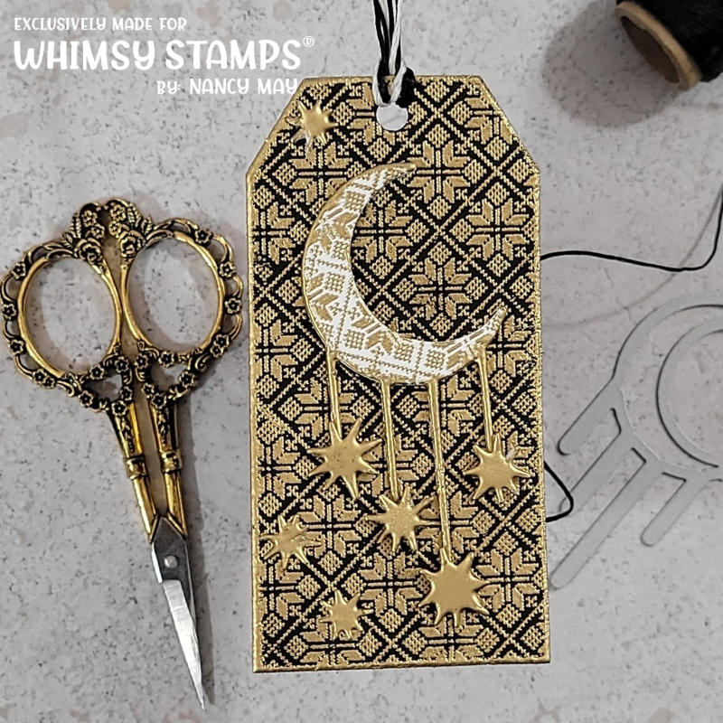 **NEW Boho Moon Die Set - Whimsy Stamps