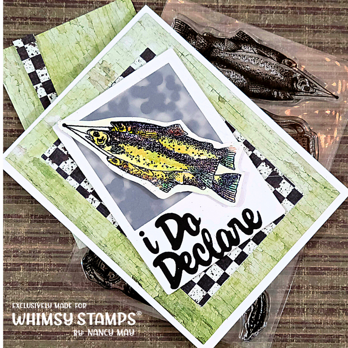 **NEW I Do Declare Word Die - Whimsy Stamps