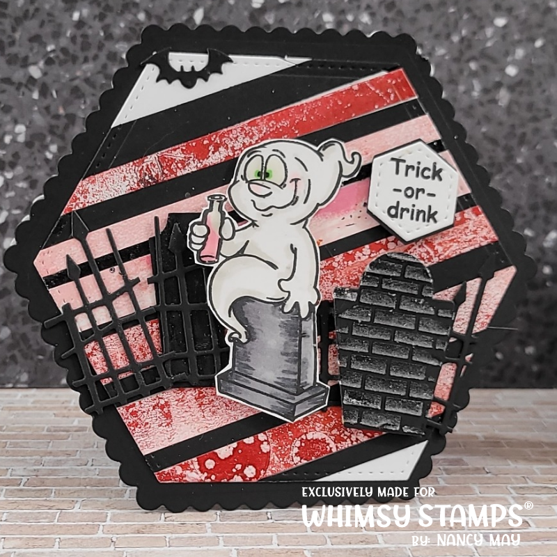 **NEW Hey Boo Clear Stamps - Whimsy Stamps