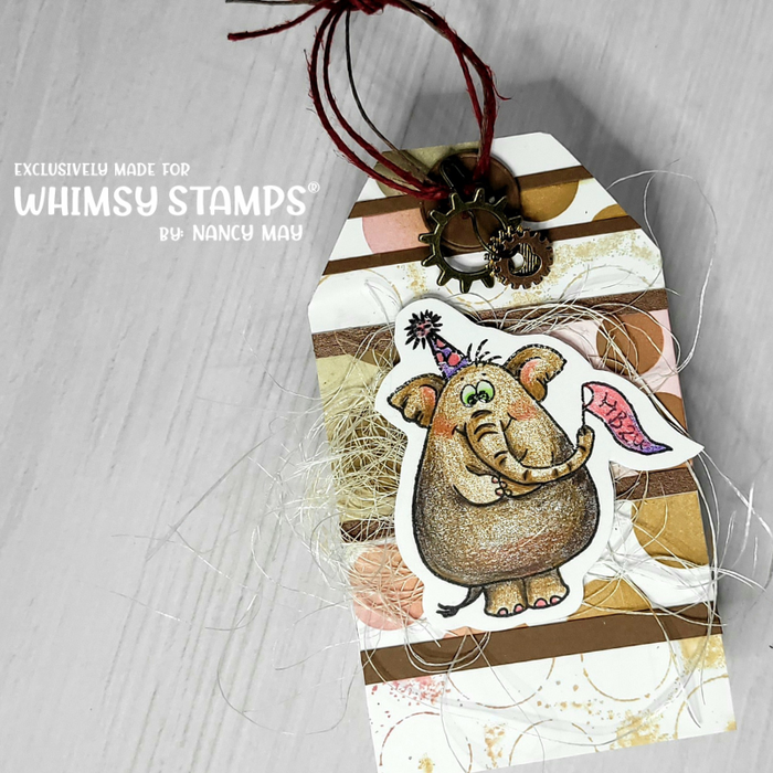 Jungle Birthday Clear Stamps - Whimsy Stamps