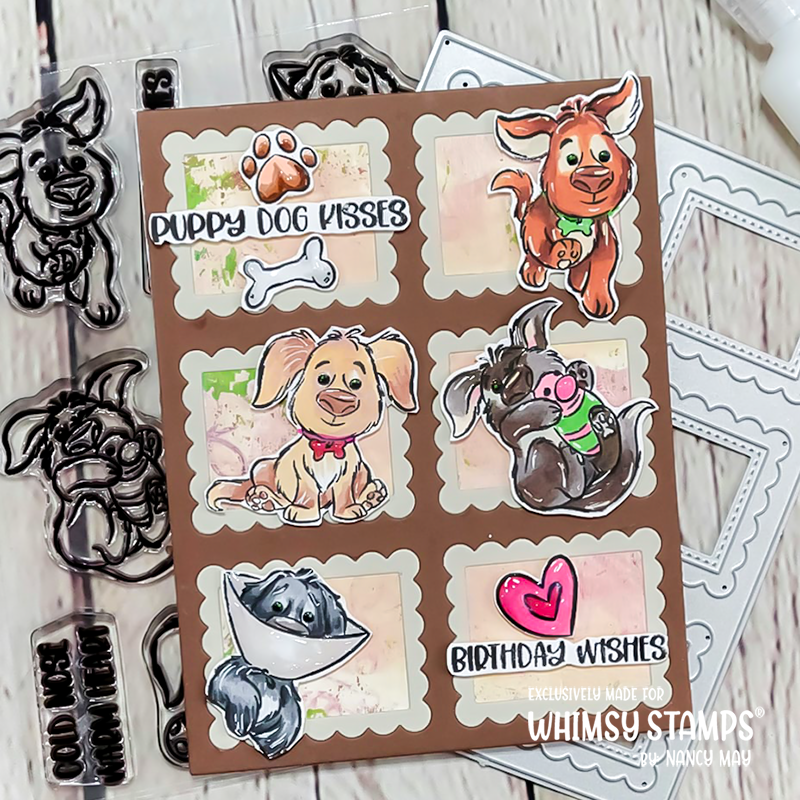 Scallop Six A2 Die - Whimsy Stamps