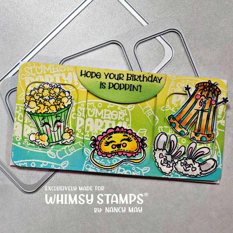 **NEW Mini Slim Pickens 1 Die - Whimsy Stamps