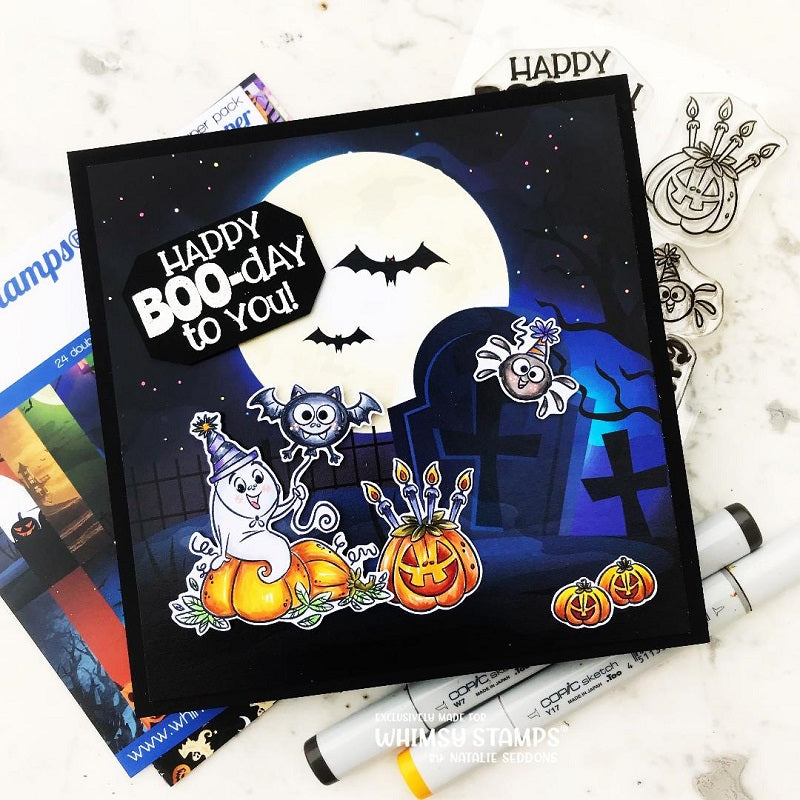 **NEW Boo Day Clear Stamps - Whimsy Stamps