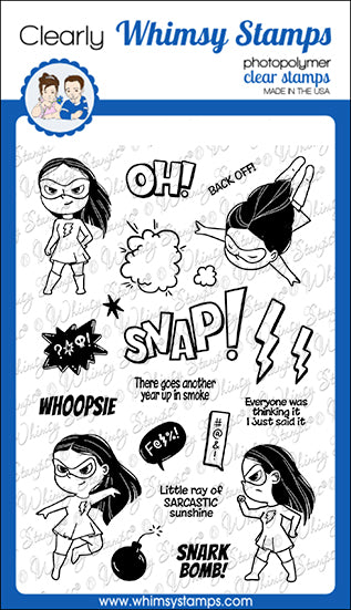 **NEW Oh, Snap! Clear Stamps - Whimsy Stamps