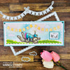 Birthday Cake Oopsie Bear - Digital Stamp - Whimsy Stamps