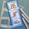Otter Variety 2 Clear Stamps - Whimsy Stamps