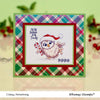 Happy Owlidays Too Clear Stamps - Whimsy Stamps