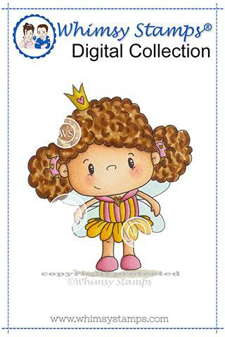 Queenie - Digital Stamp - Whimsy Stamps