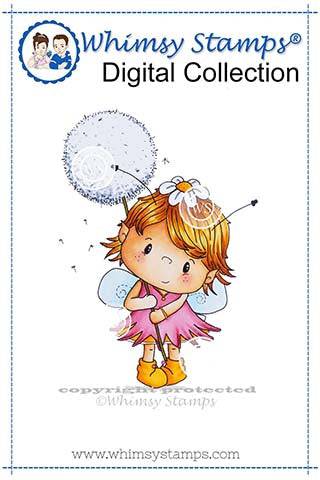 Pixie - Digital Stamp - Whimsy Stamps