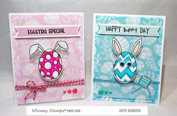 6x6 Paper Pack - Eggstra Bunnies - Whimsy Stamps