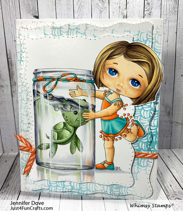 Atlas Jar Clear Stamps - Whimsy Stamps