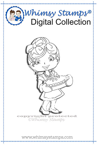 Madison - Digital Stamp - Whimsy Stamps