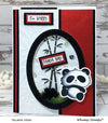 Panda Butt Clear Stamps - Whimsy Stamps