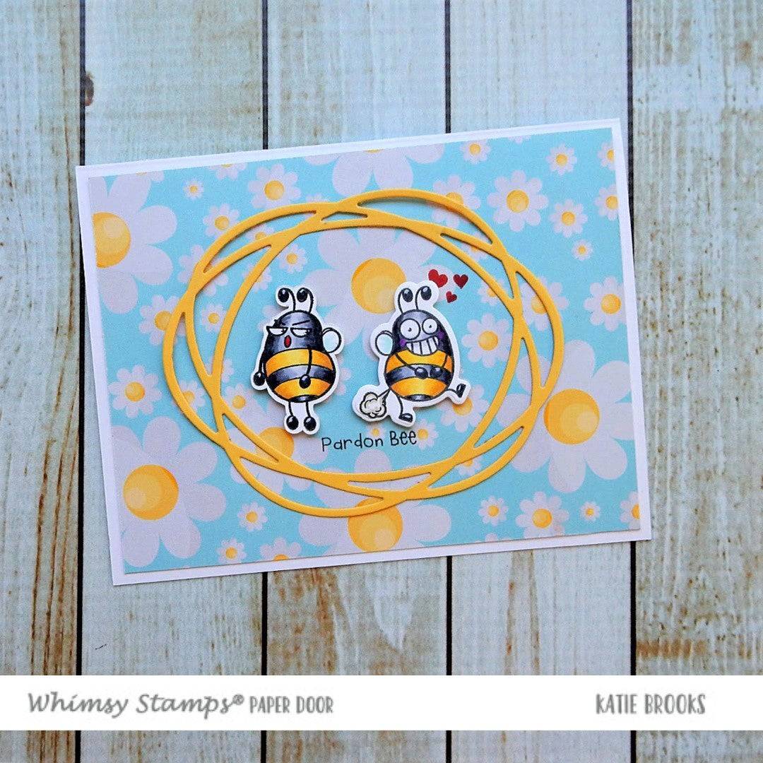 6x6 Paper Pack - Bizzy Bees - Whimsy Stamps