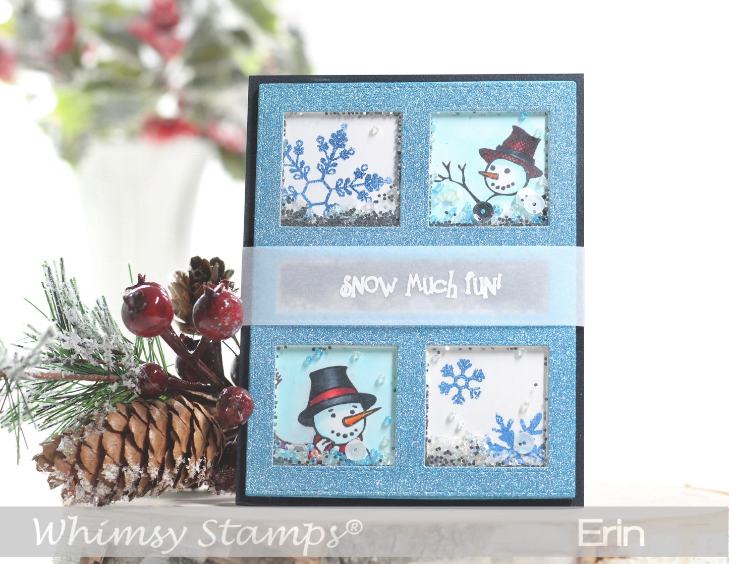 Peekaboo Window 2 Die - Whimsy Stamps