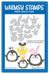 **NEW Penguin Pals Pretend Die Set - Whimsy Stamps
