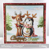 Penguin and Reindeer Friend - Digital Stamp - Whimsy Stamps