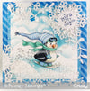 Penguin Skier 2 - Digital Stamp - Whimsy Stamps